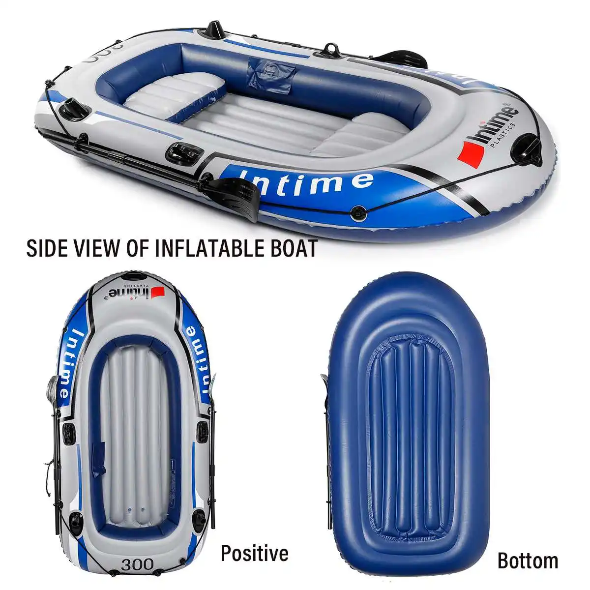 Лодка гребная из ПВХ для водных видов спорта 231x110 см | Спорт и развлечения