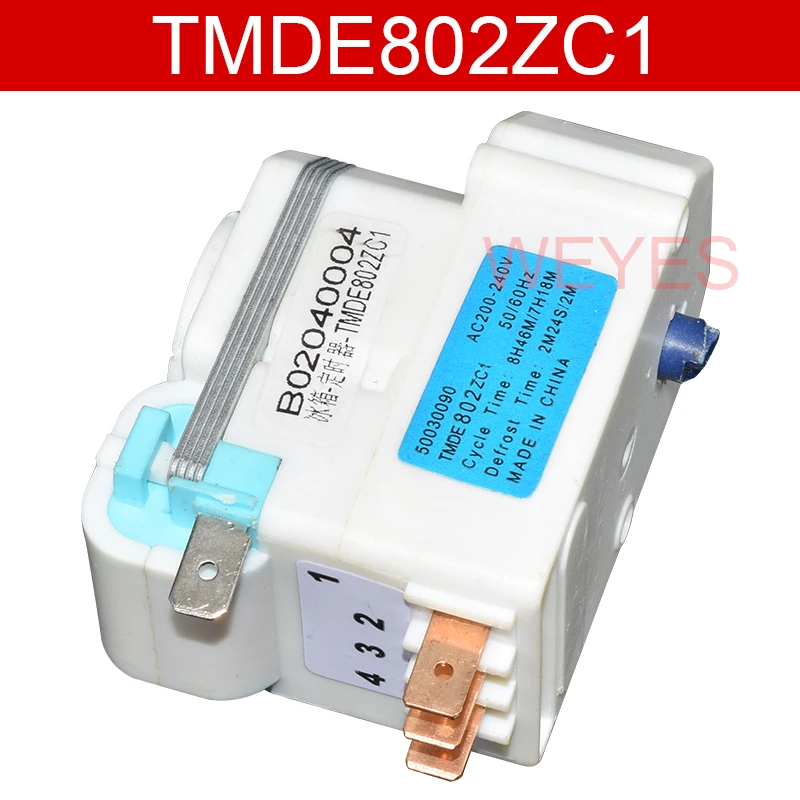 Проверенный таймер размораживания TMDE802ZC1 AC200 240V время 2M 24s/2M холодильника|Чистящие
