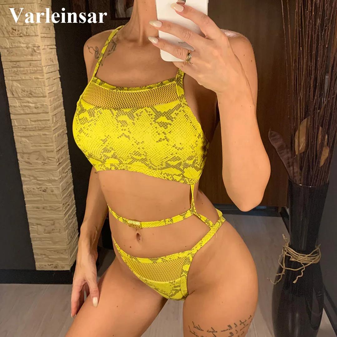 Новинка 2020 сексуальный цельный купальный костюм с животиком женская одежда для