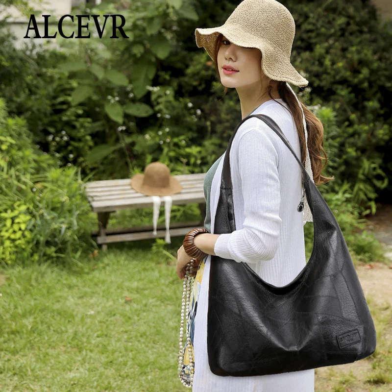 Модная женская сумка-тоут брендовая Женская Дамская Сумочка Хобо кошелек сумка