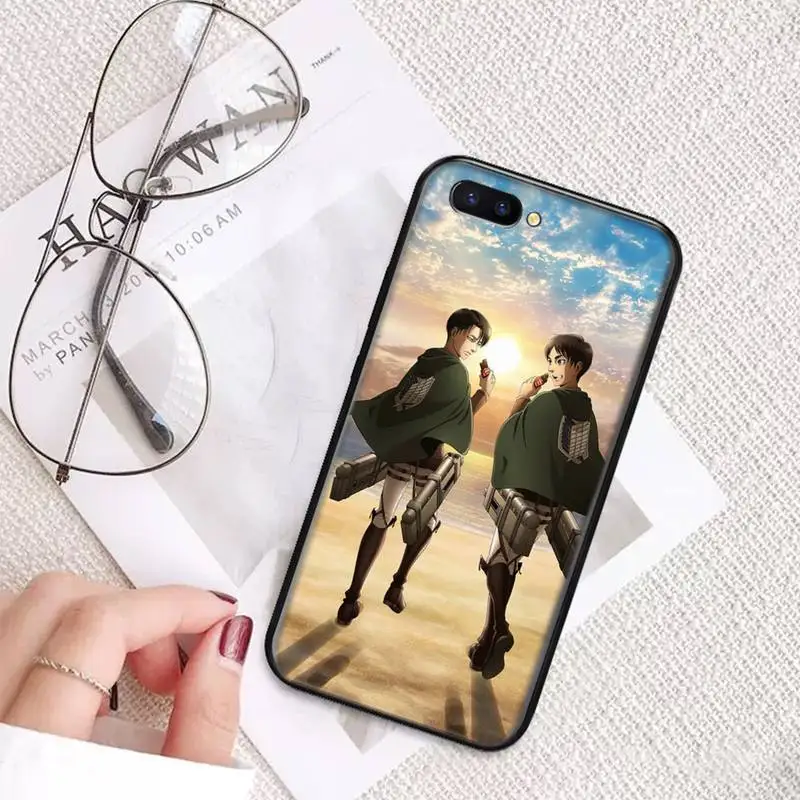 

Attack on Titan Amine Phone Case For OPPO A ax 3 5 3 37 57 59 37 73 75 83 71 2018 11 1k s PRO Cover Funda Shell