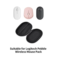 mouse bag carabiner protective eva mouse bag dustproof mouse pouch case for logitech cable wireless mouse