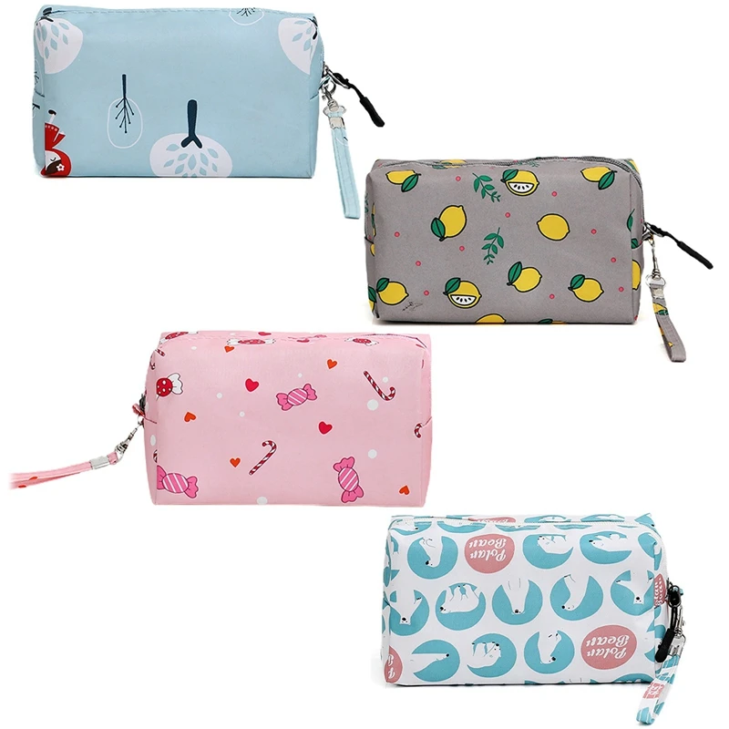 

Women Travel Animal Flamingo Make Up Bags Girl Cosmetic Bag Makeup Beauty Wash Organizer Toiletry Pouch Storage Kit Bath Case