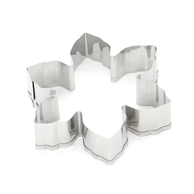 3D нержавеющая сталь Рождественская форма для печенья Форма выпечки Пряники