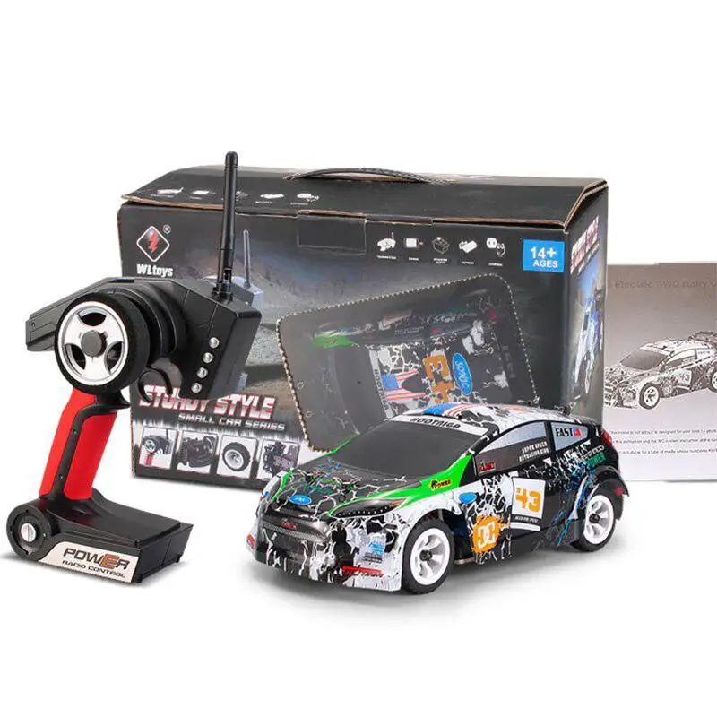 

Wltoys 1/28 дистанционное управление Hot Wheels привод Радиоуправляемый автомобиль K989 2,4G шасси из сплава взрывозащищенный мотор гоночный моторизов...