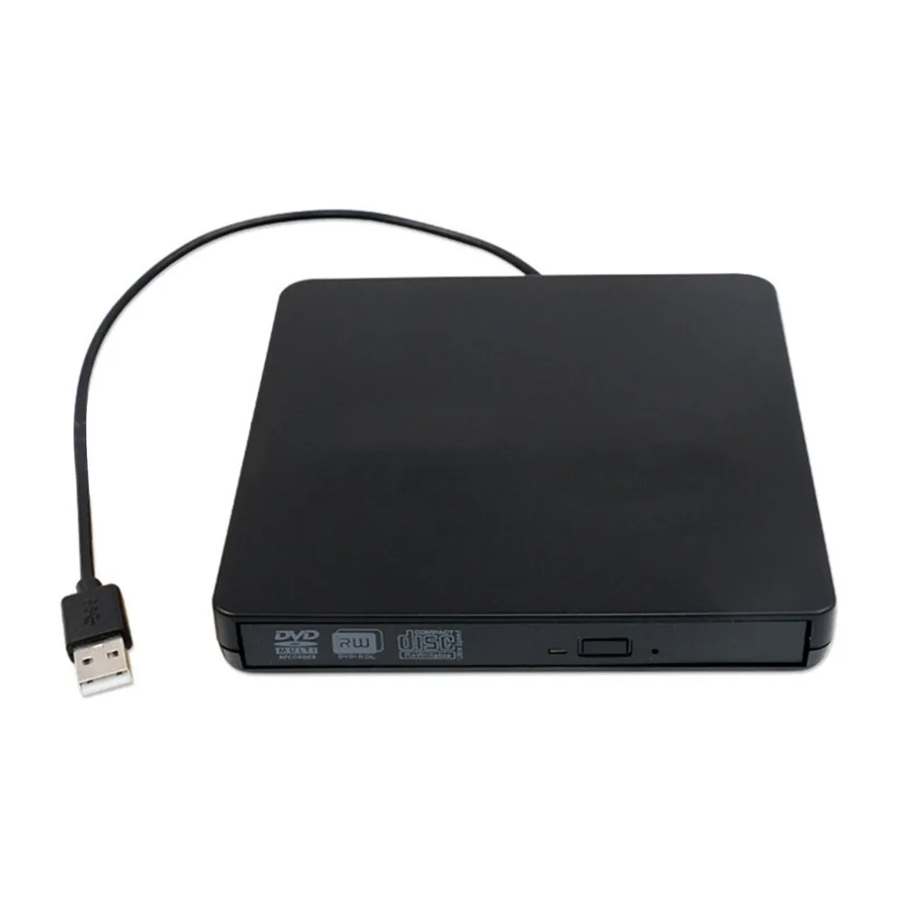 Портативный dvd-плеер CD RW привод горелки Писатель слот загрузки USB 2,0 интерфейс для ноутбука Настольный Ноутбук dvd portatil