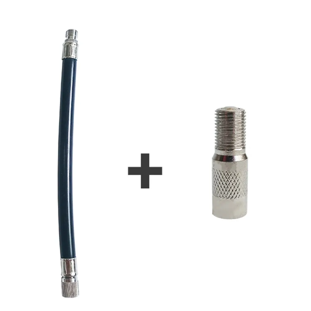 

1pc Extended Gas Nozzle Valve Adapter Air Pump Extended Nozzle Hose For -Xiaomi M365 Electric Scooter Accessies