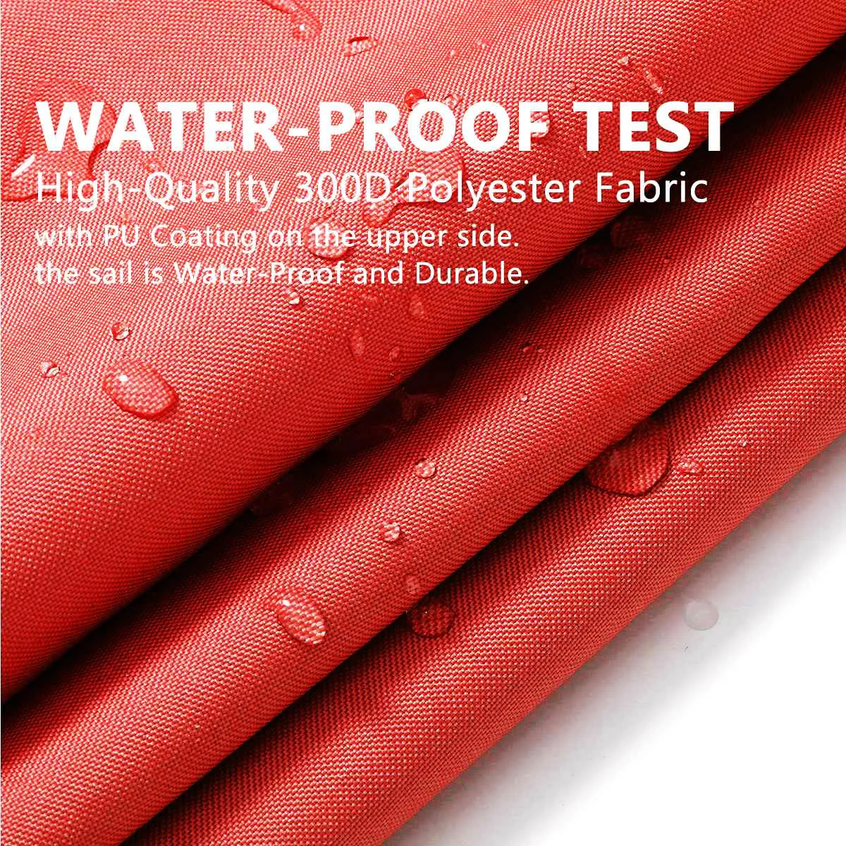 

Oxford garden awnings Shade Sail Right Triangle Sunshade UV protection outdoor car camping gazebo canopy300D Red Waterproof