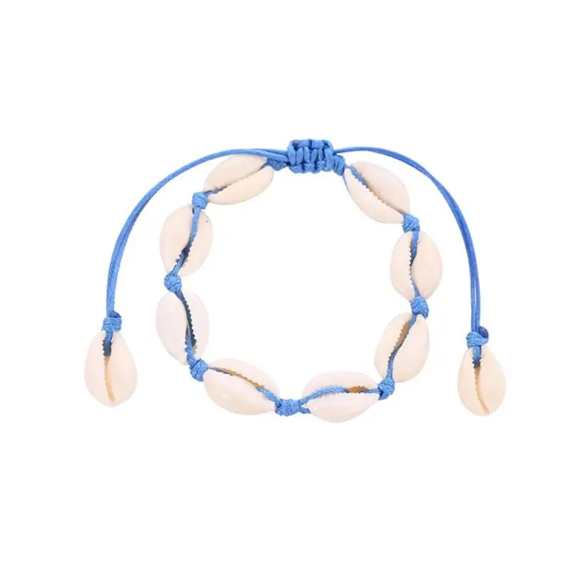 Модный женский пляжный браслет в виде раковины регулируемый | Украшения и