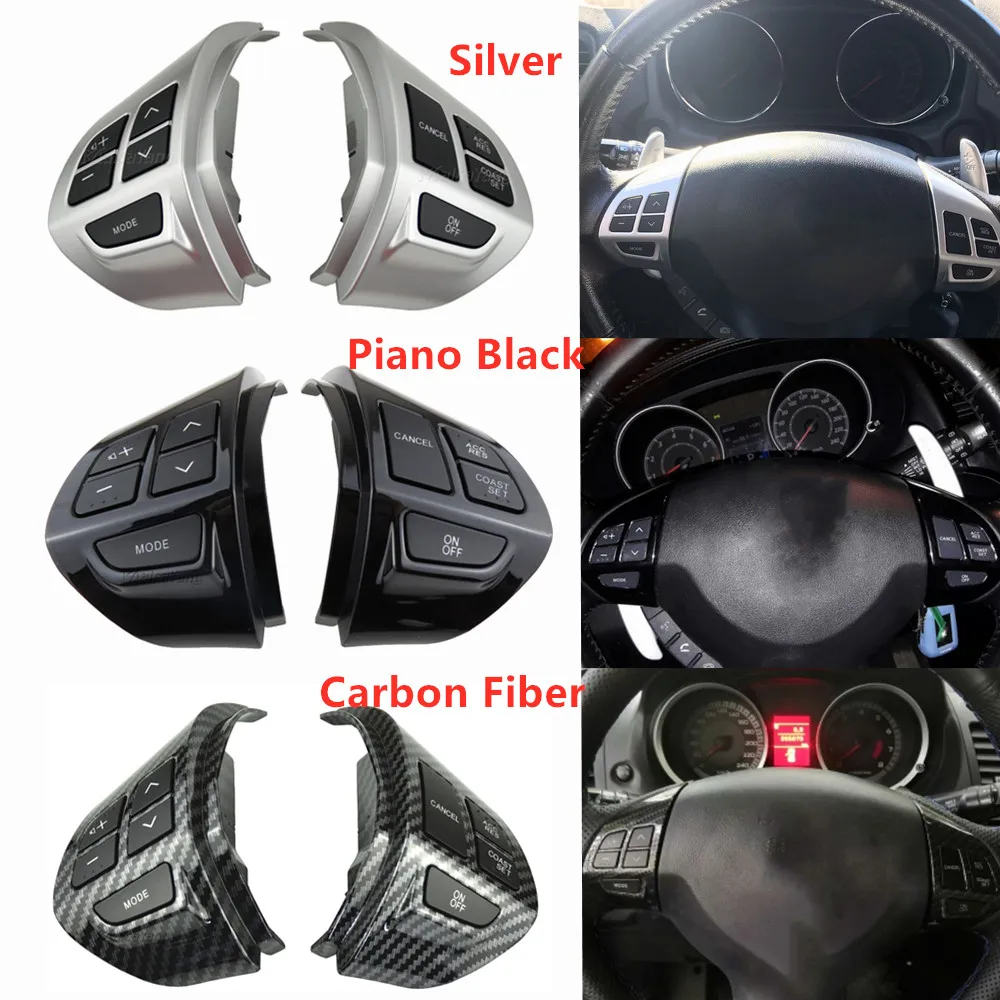 For Mitsubishi ASX Pajero/Montero Sport L200 Outlander 2006 2007-2012 Laner Bluetooth Phone Cruise Control Steering Wheel Switch