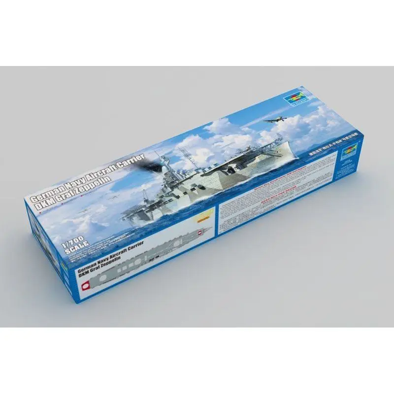 Trumpeter 06709 1/700 German Navy Aircraft Carrier DKM Graf Zeppelin - Scale Model Kit