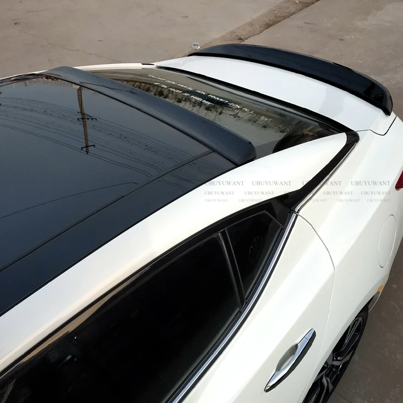 

For Nissan MAXIMA Rear Roof Spoiler PU Material Primer Color Car Tail Wing Decoration For MAXIMA 2016 2017 2018 2019 2020