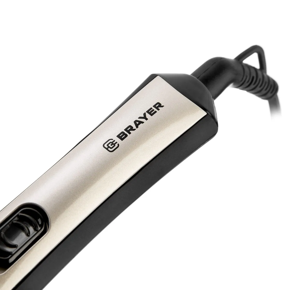Электрощипцы BRAYER BR3203 (мощность 25 Вт нагрев до 210° С диаметр 9 мм технология PTC Heating)|Щипцы для завивки| |