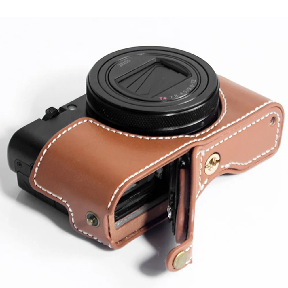Искусственная кожа цифровая камера чехол сумка чехол для sony RX100VII M7 RX100VI M6 RX100V M5 RX100VA M5A RX100IV M4 RX100 III II я M3 M2
