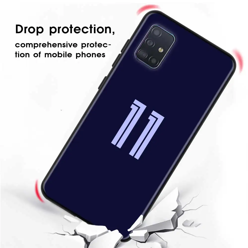

Silicone Case For Samsung Galaxy A51 A71 A50 A21s A10 A20e A30 A40 A70 A31 A41 A11 A91 A72 Cover Fundas Capa Basketball Numbers