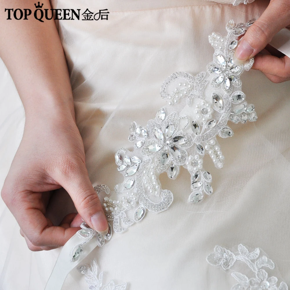 TOPQUEEN классические новые свадебные аксессуары для волос головной убор элегантный