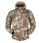 Новая мужская тренировочная куртка, военная Униформа США, зимняя мужская камуфляжная куртка, мягкая тактическая куртка в стиле милитари с акулой