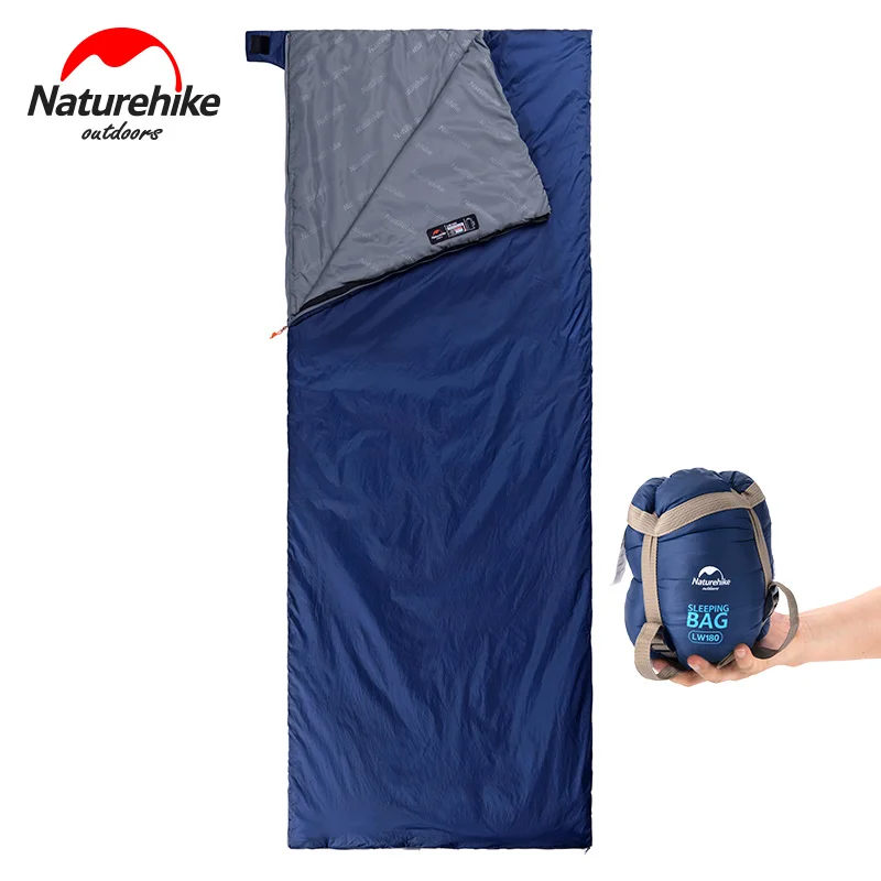

Naturehike Ultralight Envelope Splicing Sleeping Bag Portable Travel Bags Hiking Camping Equipment Saco De Dormir Outdoor Nylon