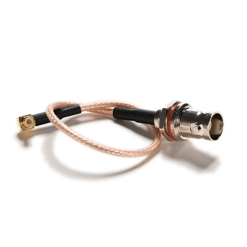 

1PC Cable MCX Male Plug Right Angle RG316 6" Pigtail TO BNC Female Bulkhead Jack Drop Shipping