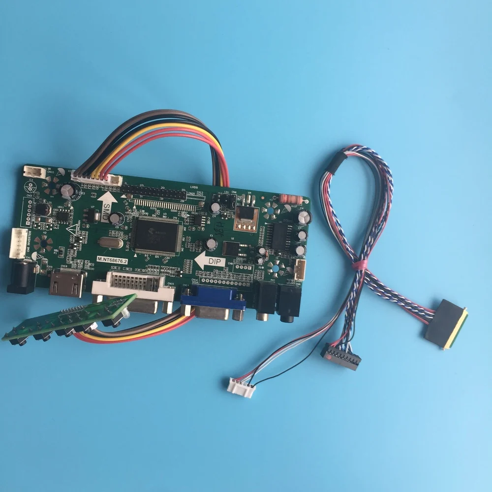 

Kit For N140BGE-L12 DVI Audio 14" LVDS 40pin Panel Screen 1366X768 Controller board LCD LED VGA HDMI-compatible DIY 2019 Driver