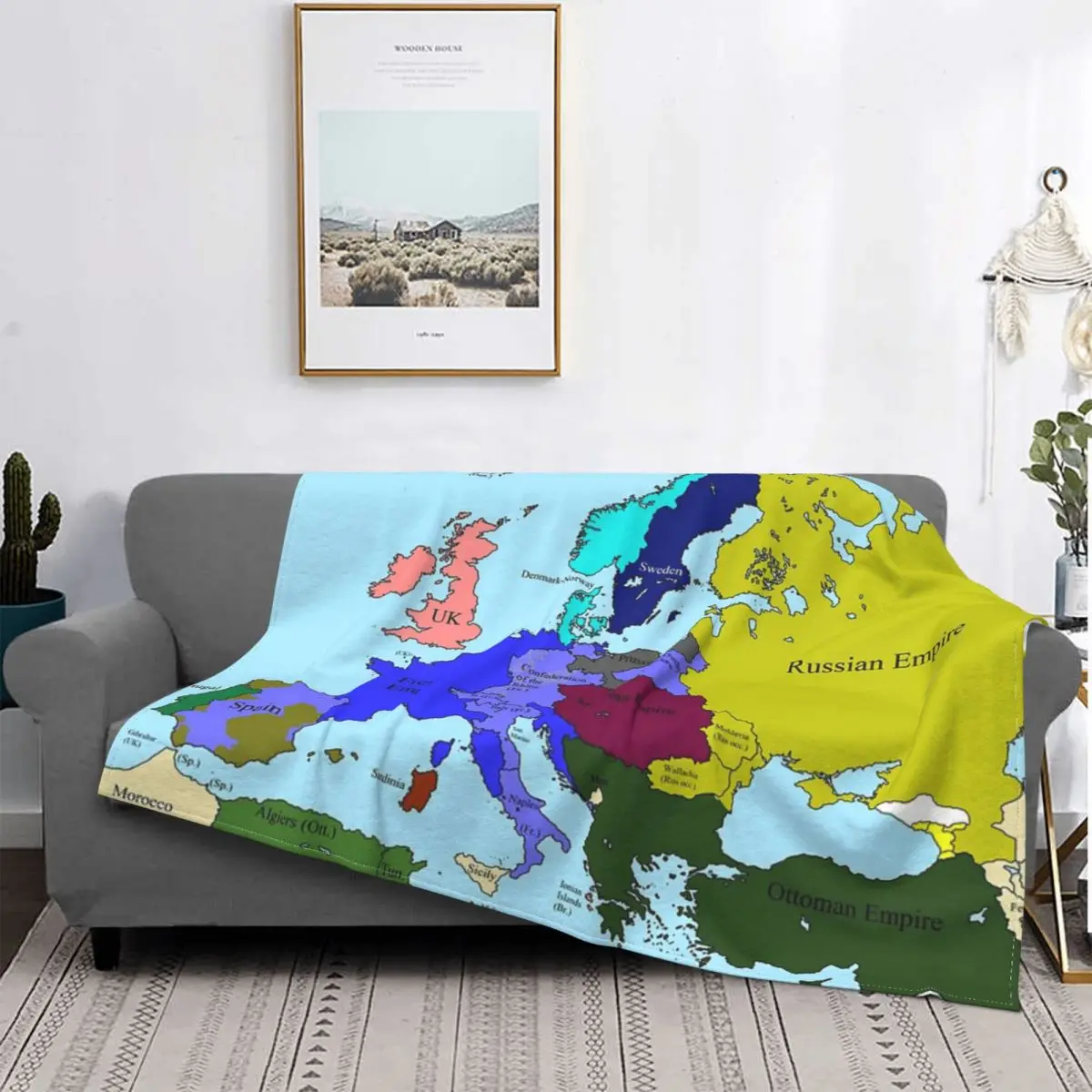 

Manta a cuadros para cama, укрывающая мягкая детская одежда, Европа, 1812