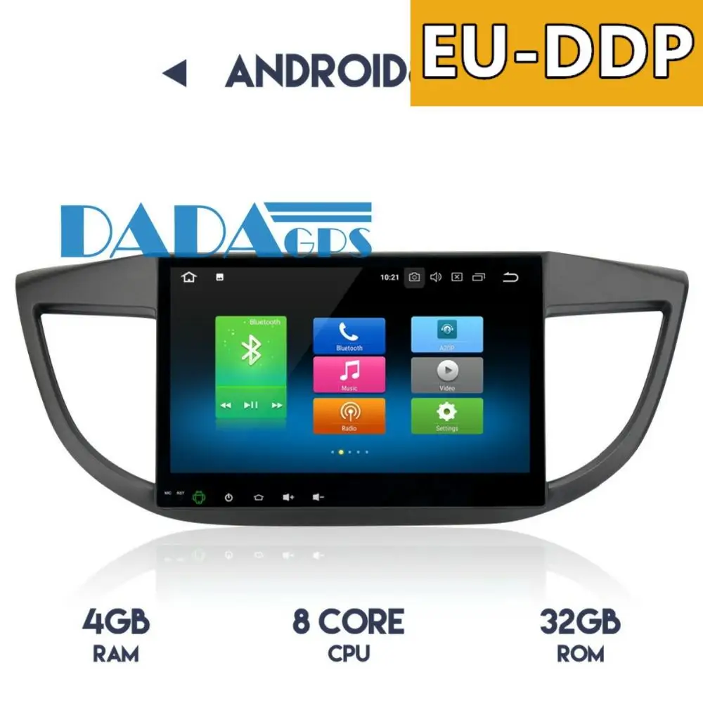 Автомагнитола 2DIN Android 8 0 7 1 GPS навигация для Honda CRV 2012 2013 2014 аудио стерео без DVD