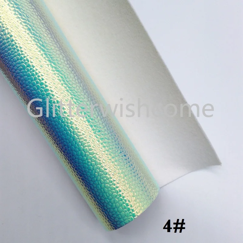Glitterwishcome 21X29CM A4 Size Vinyl For Bows Embossed Caviar Leather Fabirc Faux Sheets for GM288A | Дом и сад