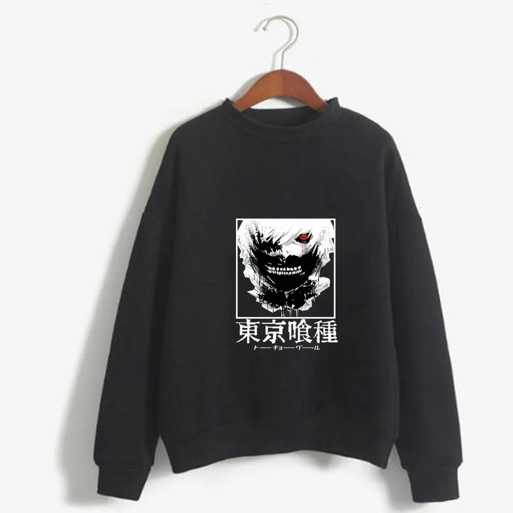 

Tokyo Ghoul Hoodie Japanese Anime Long Sleeve Loose Winter Sweatshirt Unisex Clothes