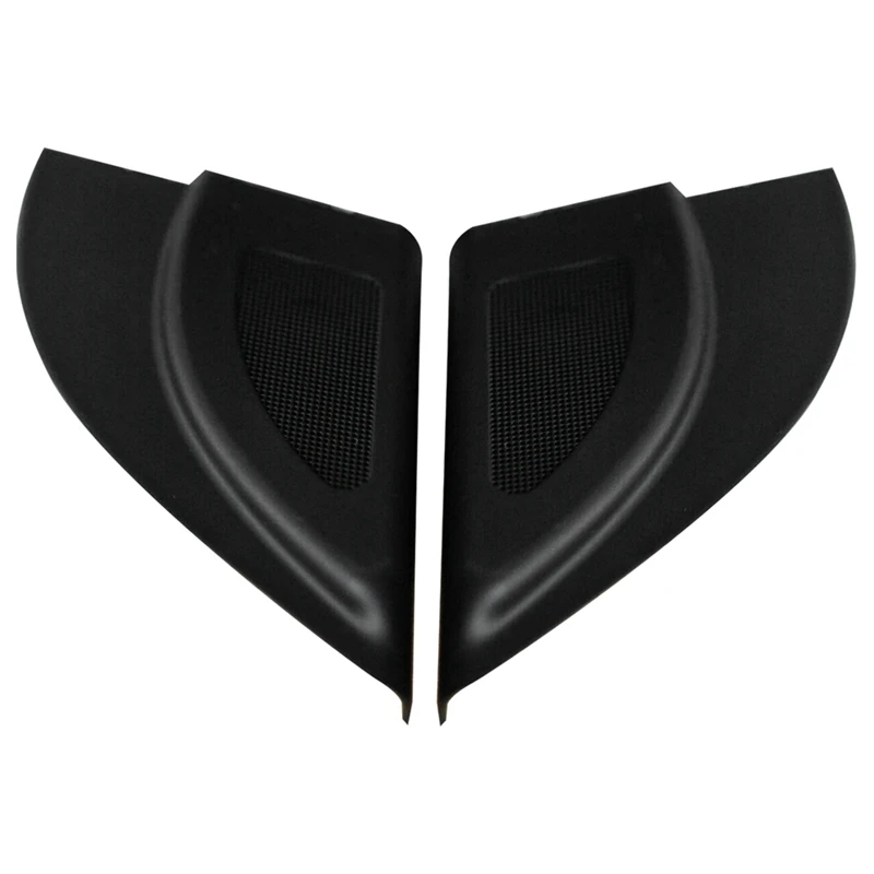 Автомобильные черные колонки с тройной закруглённой головкой 1 пара