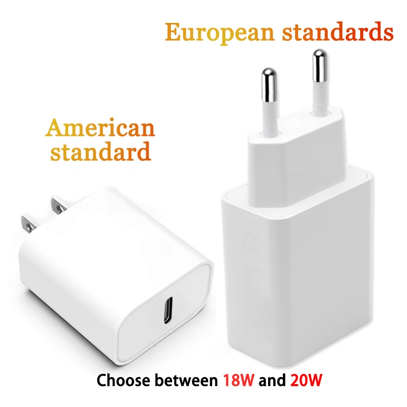 

Fast Charger Type C For iPhone 11Pro 12 Pro 12Pro Max Samsung S21 Ultra S 20 Xiaomi 11 Redmi K40 Apple Huawei 18W 20W USB-C 3.0