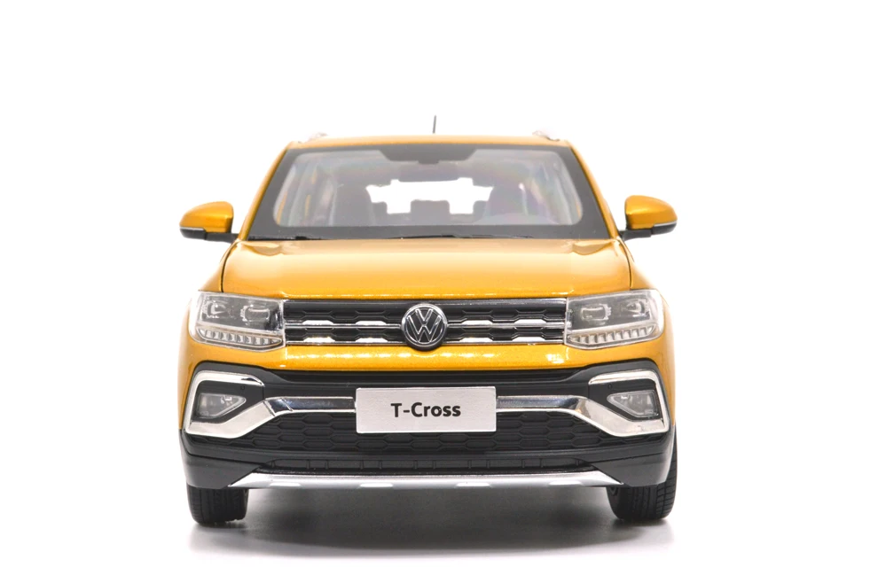 1/18 1:18 1 18 масштаб VW T-Cross 2019 золото статическое моделирование литье под давлением
