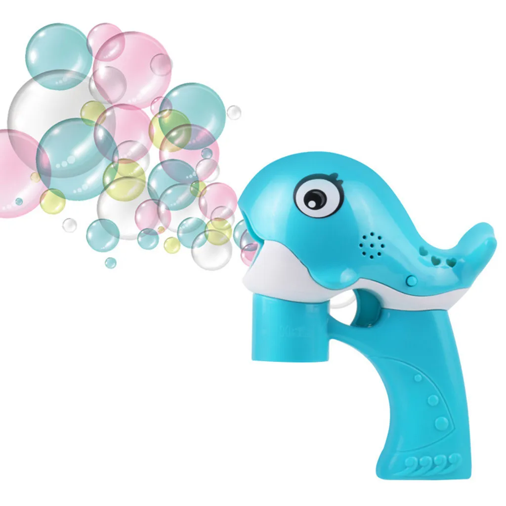 Полностью автоматическая пузырьковая машина в форме Кита детская игрушка для
