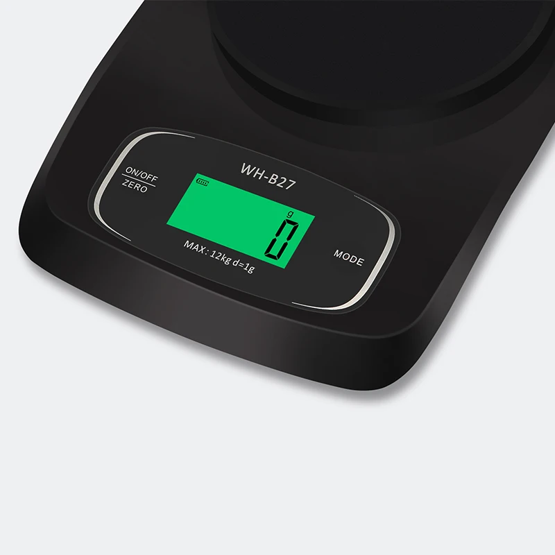 

5/12kg 0.1/1g Digital Scales Food Scale Backlight LCD Screen Measuring Tool Accessories Weight Balance Portable High Precision
