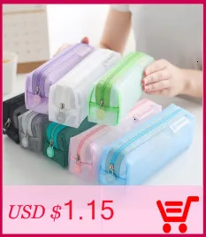 Творческий Kawaii ткань школьный Карандаш Чехол сумки большой Ёмкость ручка коробки мешок студент подарок канцелярские принадлежности 050003