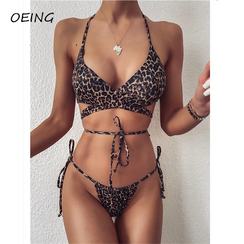 

Bathing Suit Women 2021 Women Bikini Set Swimsuit Women Sexy String 2 Peice Set Women