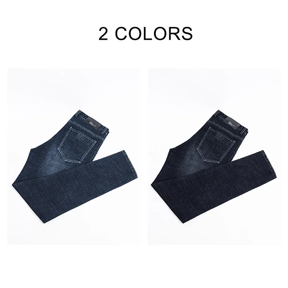 COODRONY Brand Autumn Winter New Arrival Denim Jeans Men Clothing High Quality Soft Cotton Trousers Business Casual Pants C9041