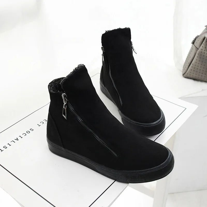 Новинка 2020 зимняя обувь женские зимние ботинки теплые плюшевые модные Брендовые