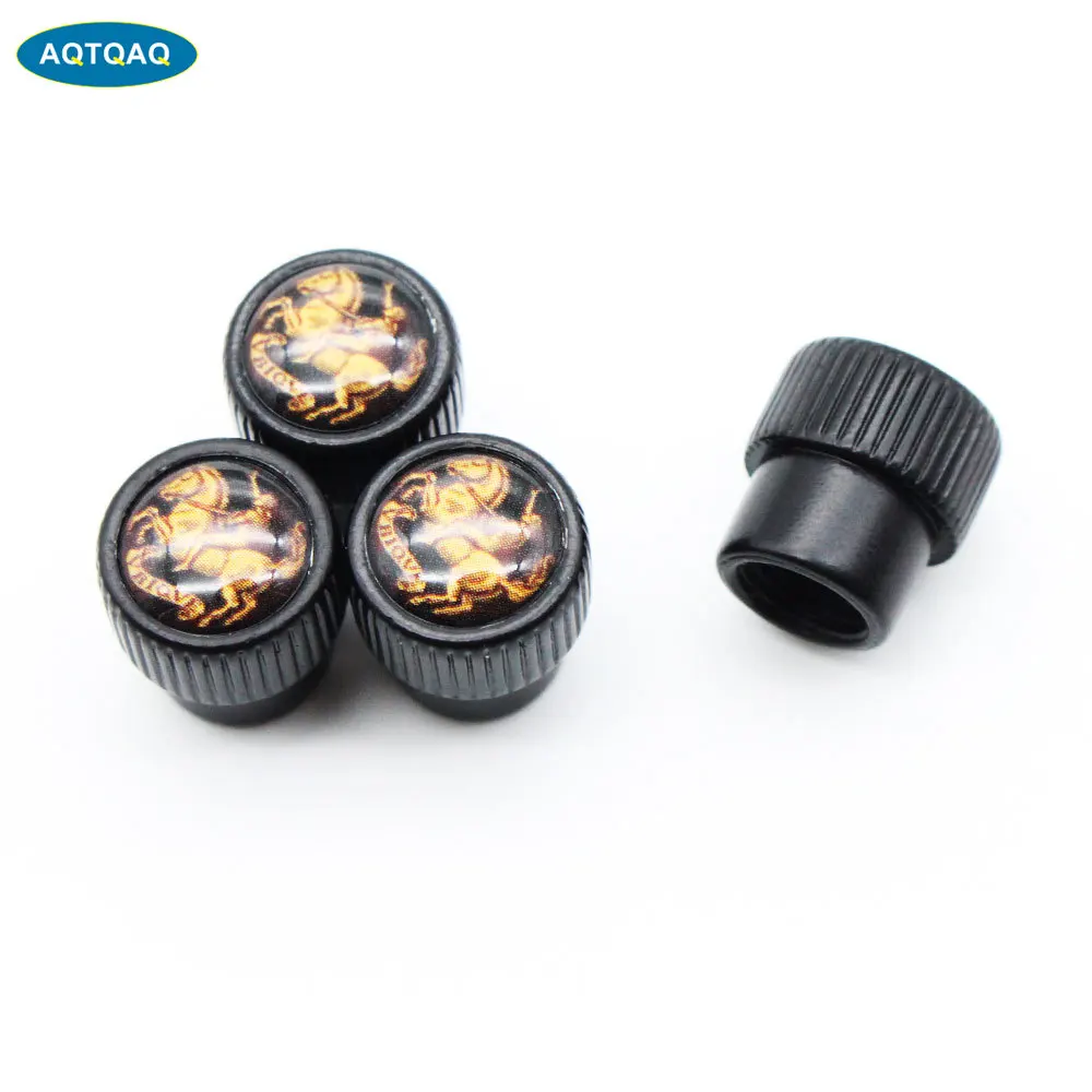 4 шт./компл. цинковый сплав стиль для верховой езды крышка на стержень клапана