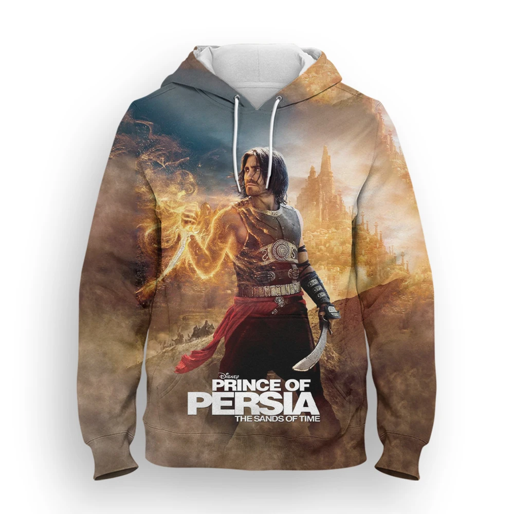 

Prince of Persia The Sands of Time Women's Hoodie Casual Spring Marvel 3D Print Men Sweatshirt Harajuku Children Clothes