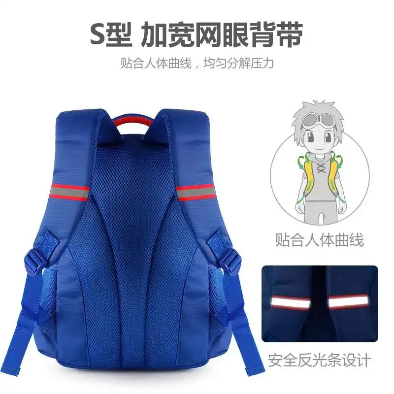 Disney Mickey girls boys school bags 3D cartoon orthopedic breathable backpack age 8-12 years primary school grade 1-5 boys gift