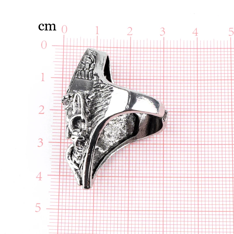 1 шт. мужское винтажное панк известное кольцо с привидением готическое забавное