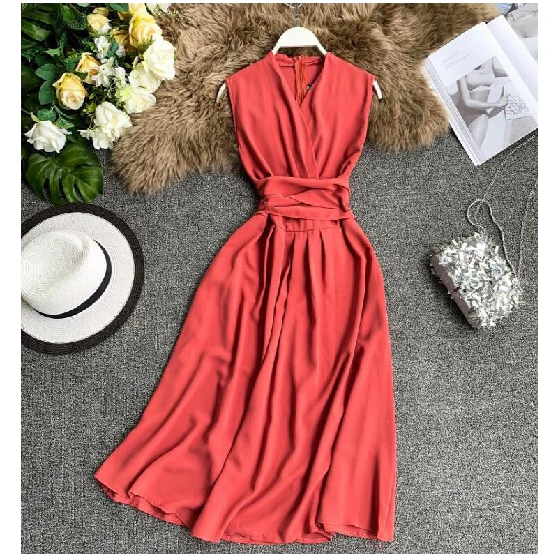 Женское платье макси винтажное богемное Летнее Длинное Платье с v образным