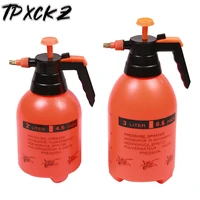 1 pcs orange hand pressure trigger sprayer bottle adjustable copper nozzle head manual air compression pump spray bottle 2l3l