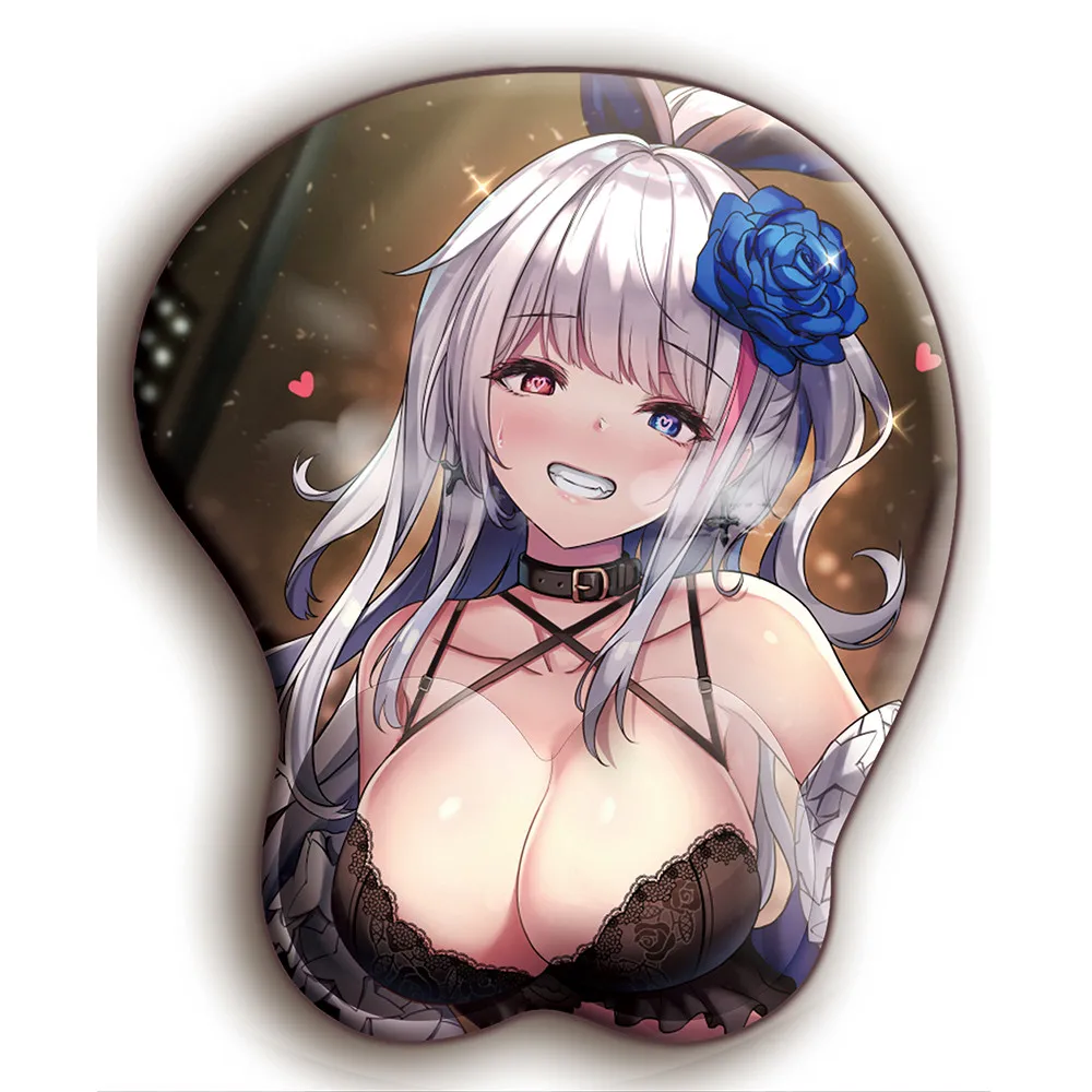 FFFAS Sexy Breast Soft Silicon 3D Mouse Pad Ergonomic MousePad With Wrist Rest Notebook computer PC mat | Компьютеры и офис