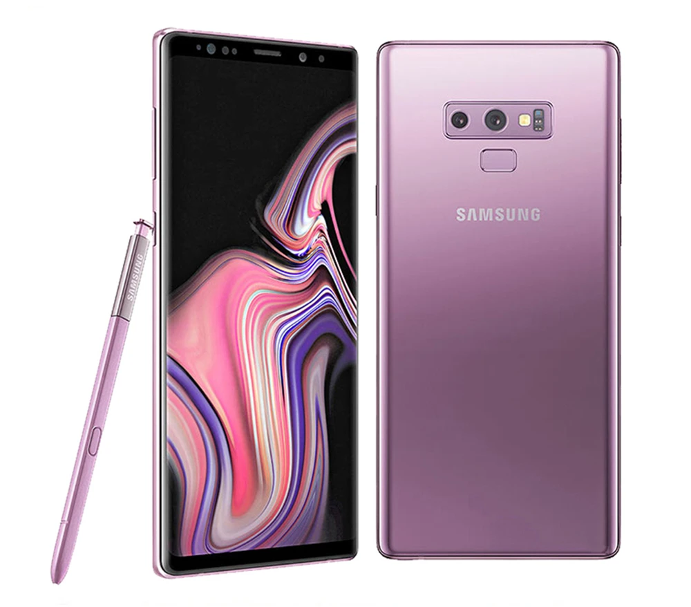 Lavender Purple Samsung Galaxy Note9 Note 9 N960FD разблокированный LTE мобильный телефон Exynos 9810, четыре ядра, две sim-карты 6,4 дюйма, 12 МП ram, 6 ГБ rom, 128 ГБ NFC - Цвет: Lavender Purple