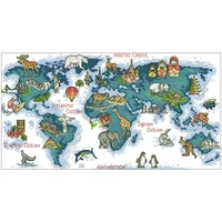 the whole world is waiting for you counted cross stitch 11ct 14ct 18ct diy cross stitch kits embroidery needlework sets