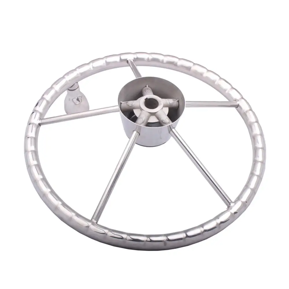Руль для лодки 13 5 дюйма спиц из нержавеющей стали|boat steering|boat steering wheelstainless steel marine |
