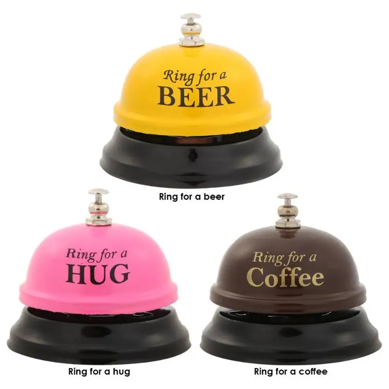 Практичный Ресторан таймер счетчик для отеля стол колокол металлическое кольцо