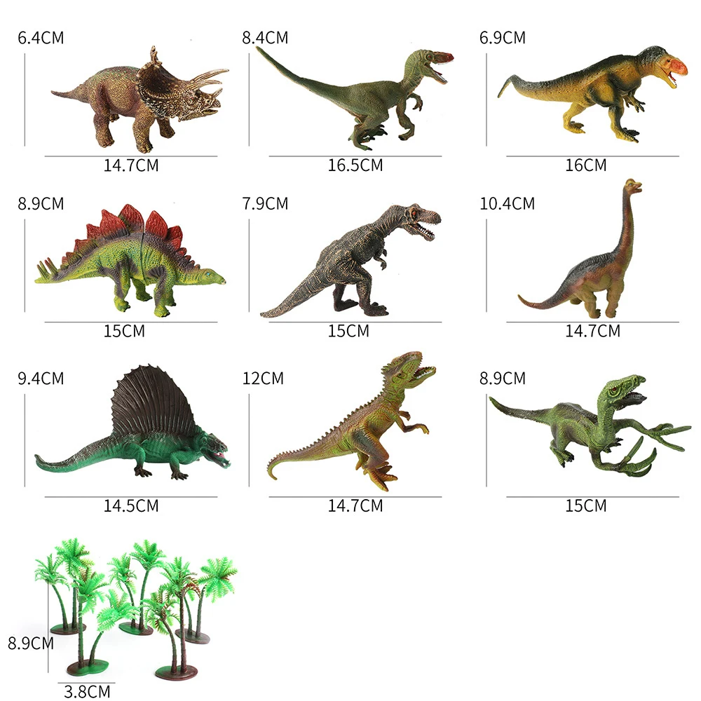 

Dinosaur Play Mat Dinosaur World Scene Game Pad Playset Child Simulation Dinosaurs Model Toy For Kid Funny Safe Education Gift