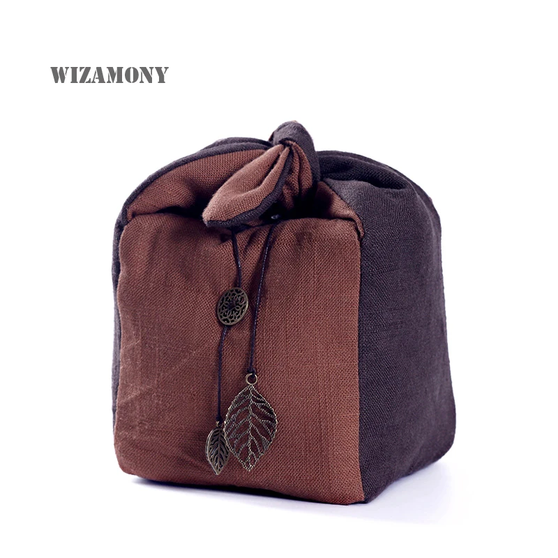 2018 WIZAMONY заварочный чайник сумки для хранения утолщенный шнур ручной работы